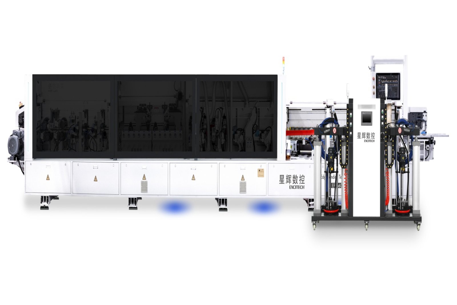 EF666GA HIGH SPEED EDGE BANDER FOR ALUMINUM BOARD PROCESSING
